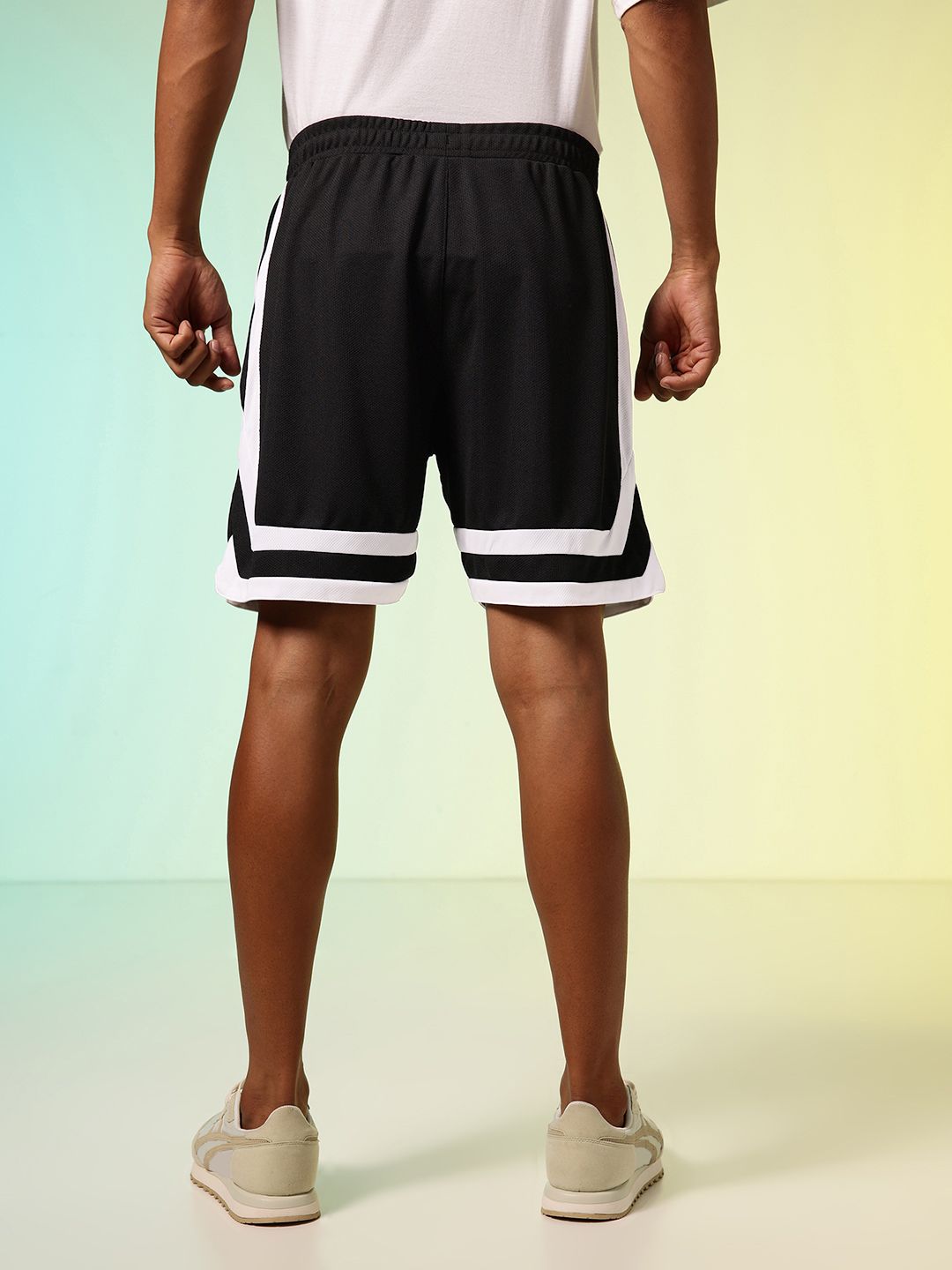 HRX by Hrithik Roshan Men Striped Lifestyle Regular Shorts