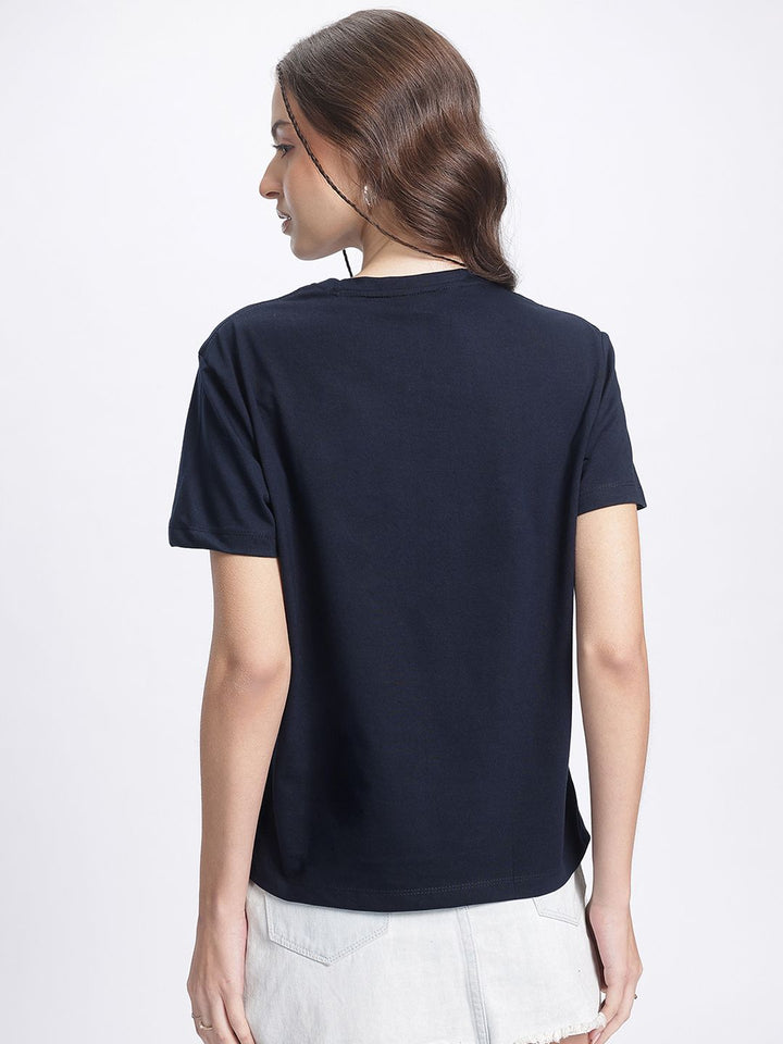 DressBerry Graphic Club Printed T-shirt