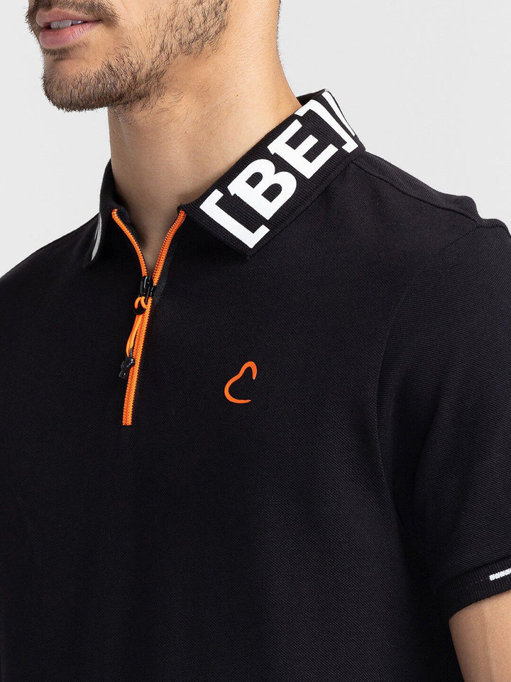 Being Human Polo Collar Regular Sleeves T-shirt