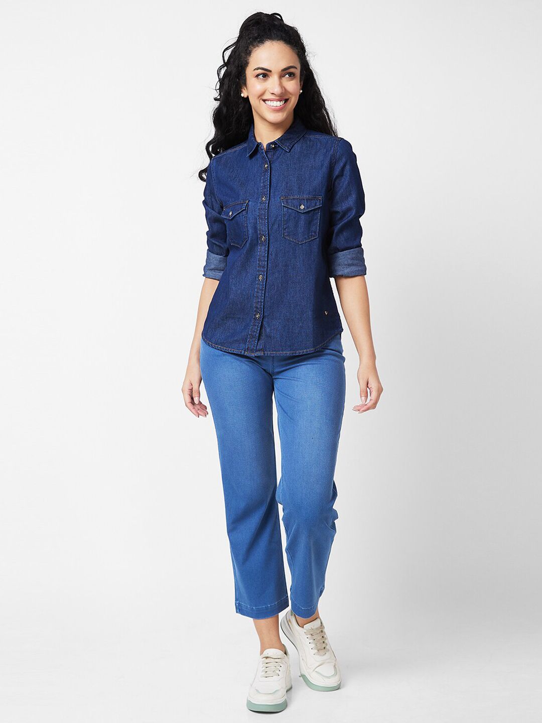SPYKAR Women Opaque Casual Shirt