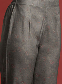 Anouk Floral Printed Kurta Set With Dupatta