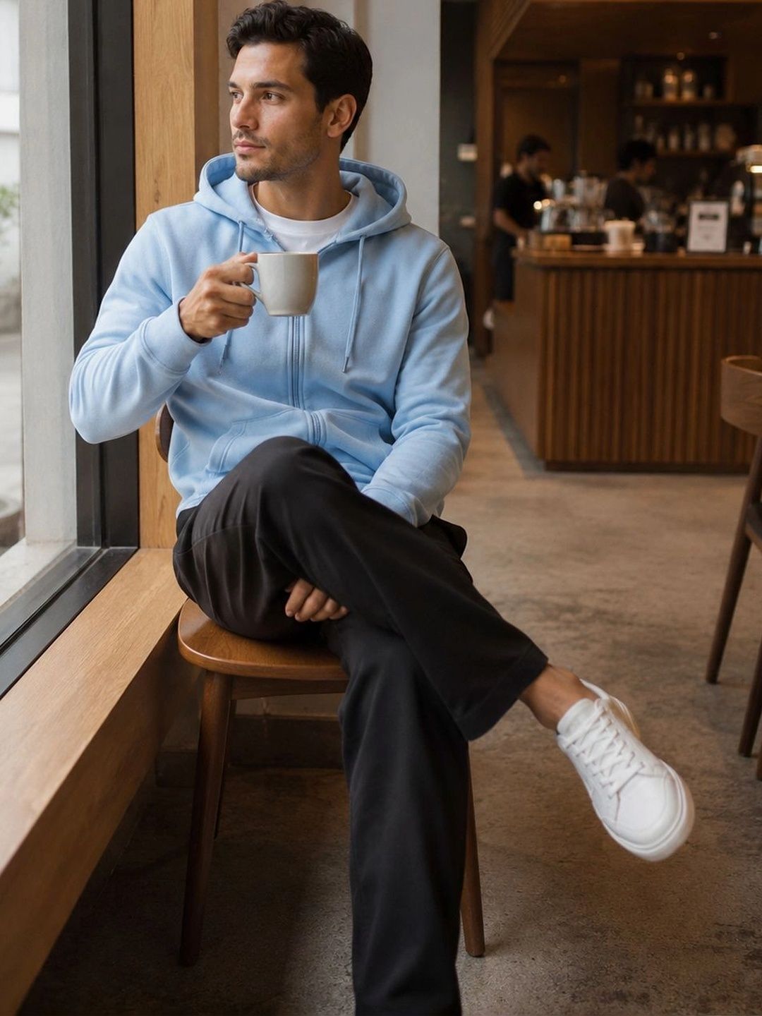ADRO Men Hooded Sweatshirt
