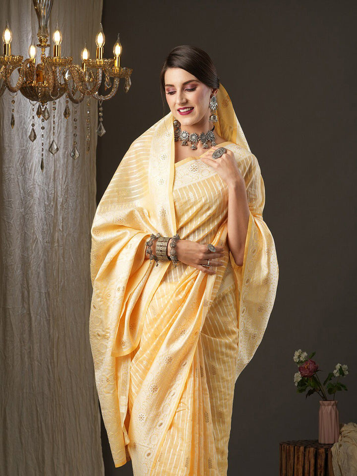 Saree mall Ethnic Motifs Woven Design Zari Festive Sarees
