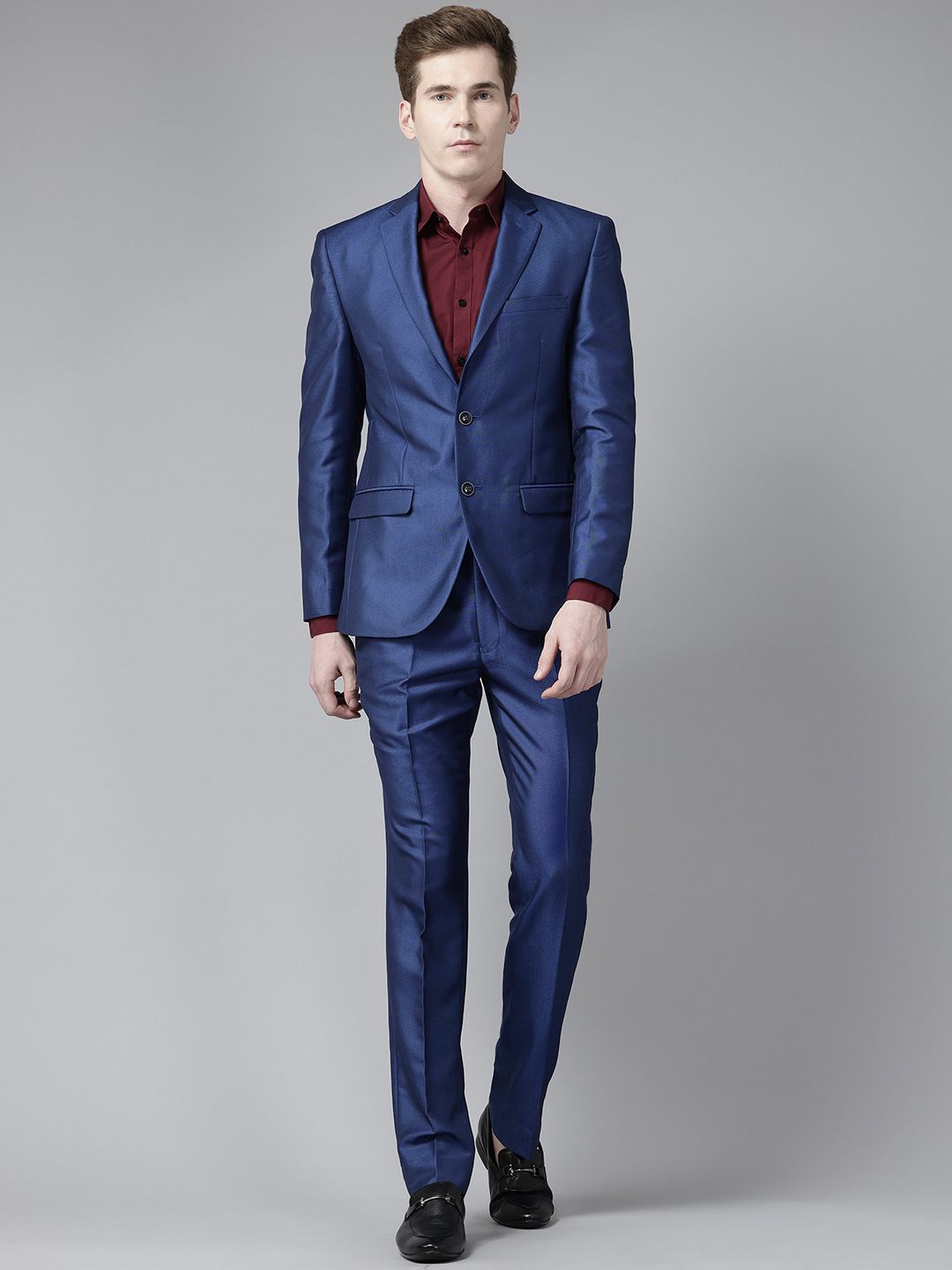 Park Avenue Notched Lapel Collar Formal Blazer & Trouser