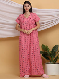Sweet Dreams Printed Maxi Nightdress