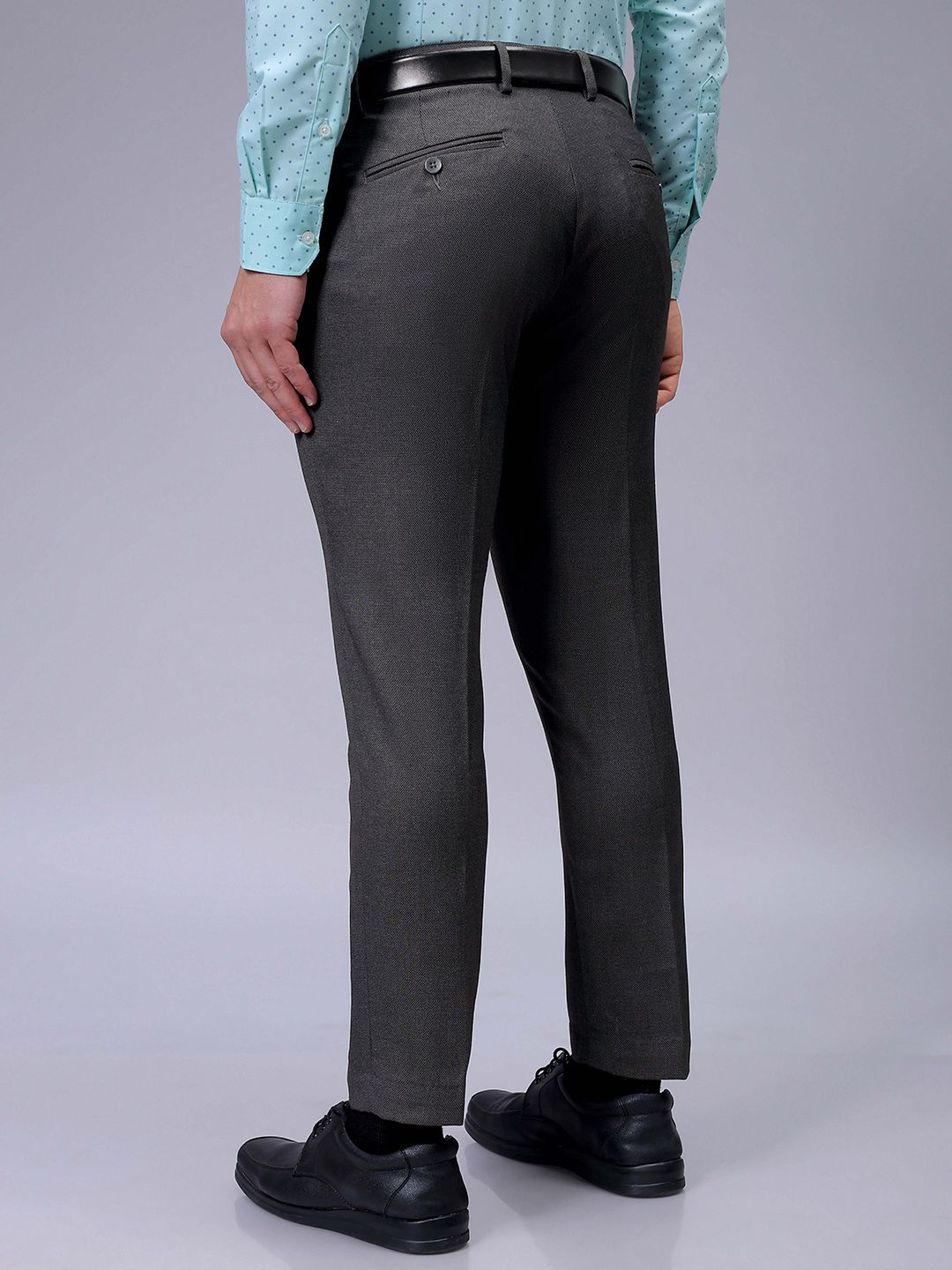 The Indian Garage Co. X Luxe Men Slim Fit Formal Trousers