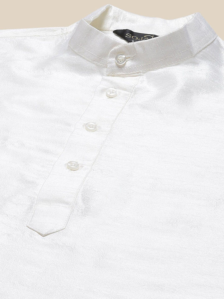 SOJANYA Kurta Biasa Kolar Mandarin Dengan Jaket Churidar & Nehru