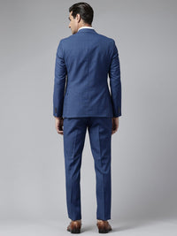 Park Avenue Checked Single-Breasted Super Slim Fit 2-Piece Formal Suit