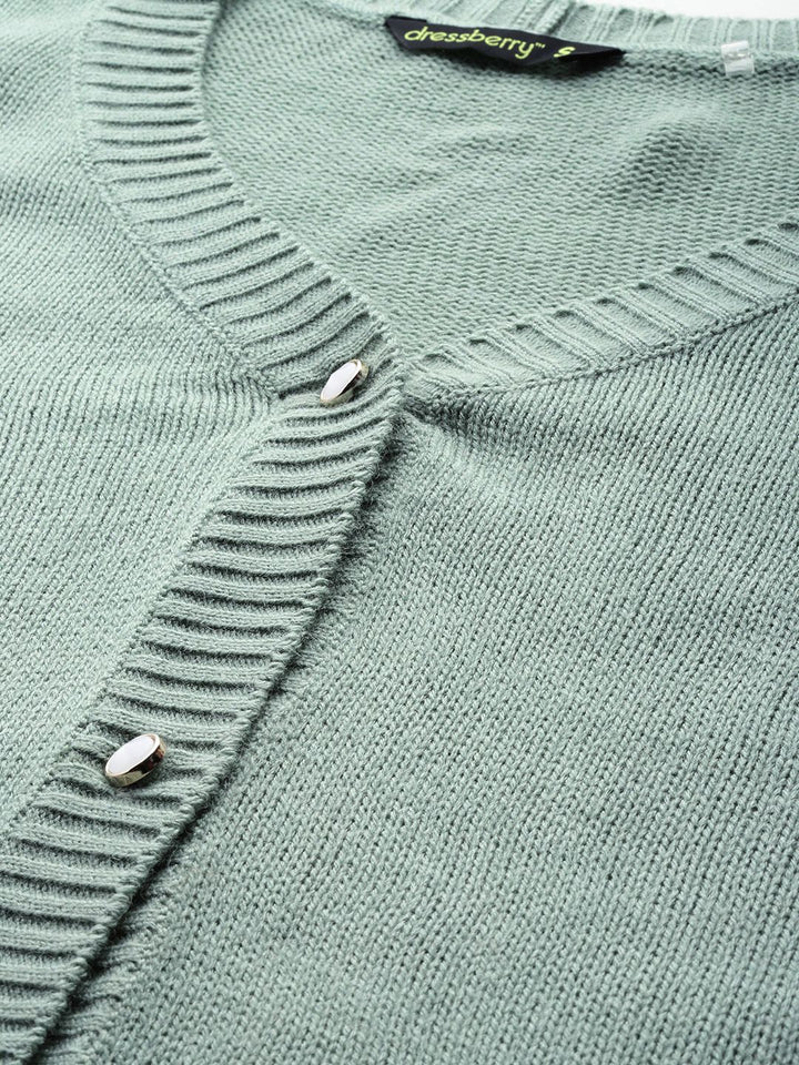 DressBerry Front-Open Cardigan