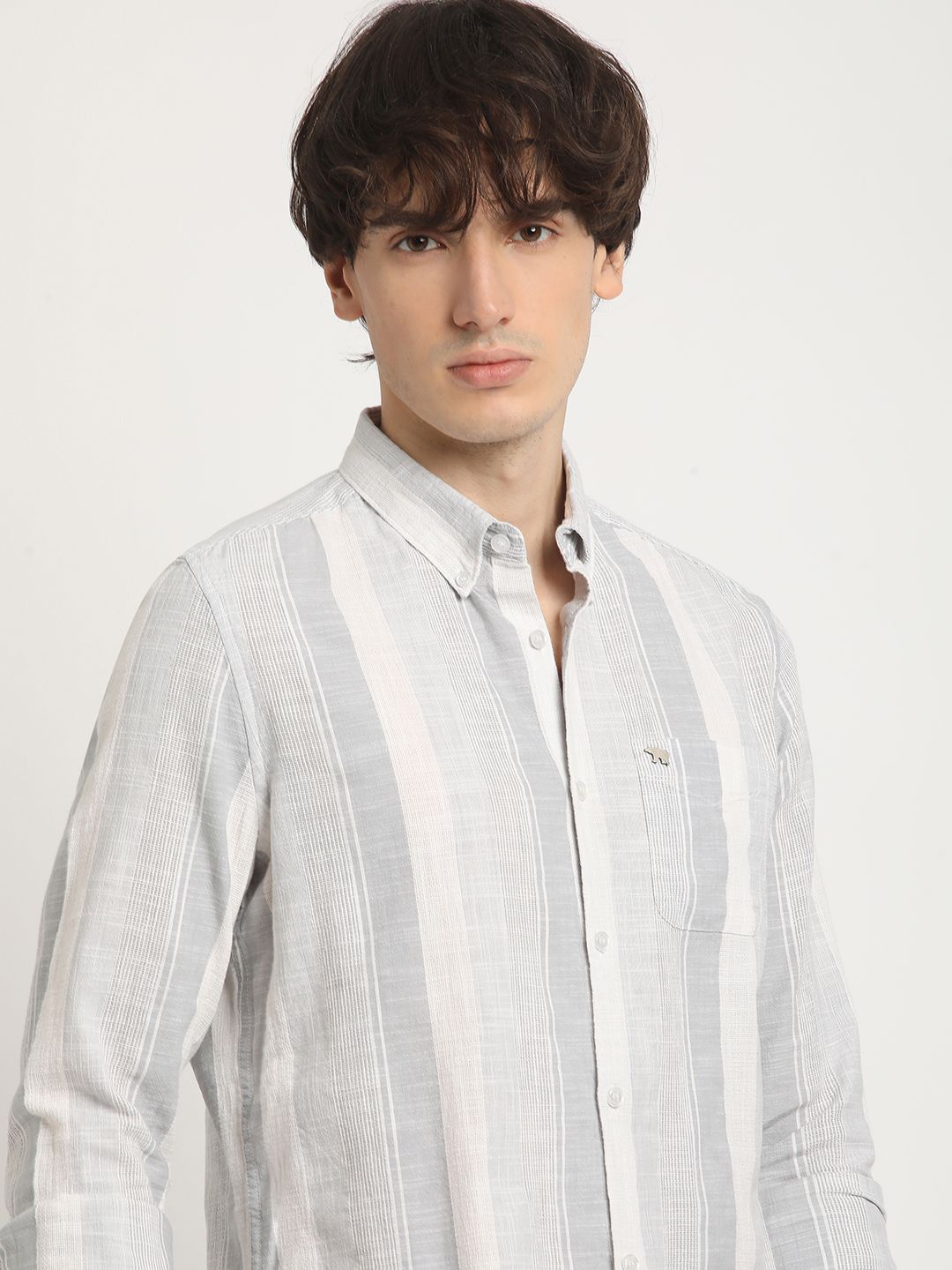 THE BEAR HOUSE Men Slim Fit Opaque Checkered Casual Shirt
