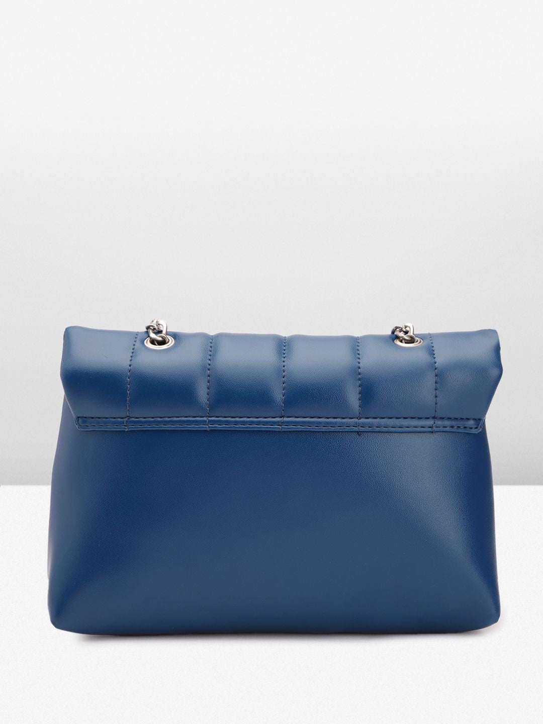 DressBerry Quilted Structured Sling Bag