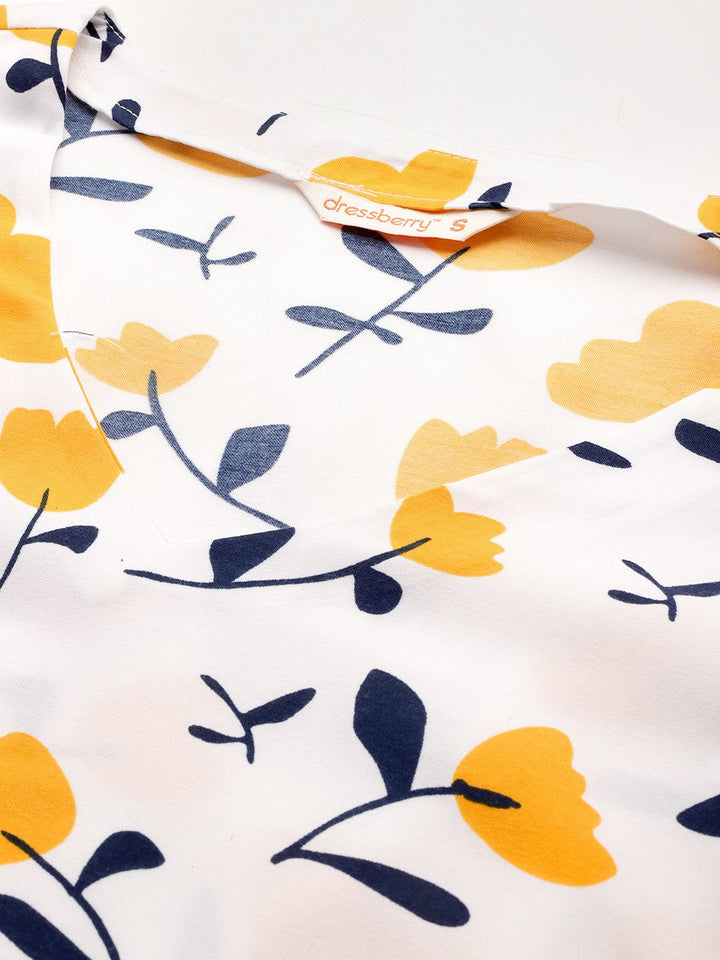 DressBerry Floral Print Top