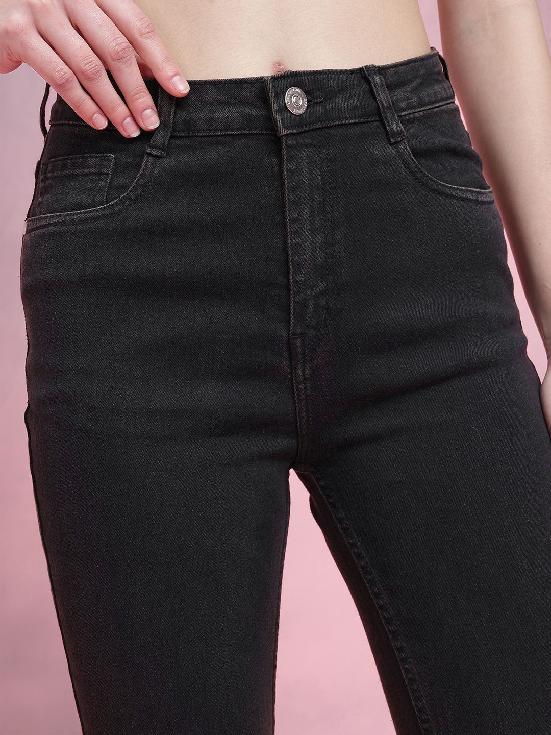DressBerry Women Bootcut Mid-Rise Stretchable Jeans