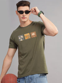 ADRO Men Printed T-shirt