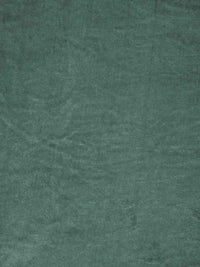 KLOTTHE Green 300 TC Wool Double Bed Bedsheet With 2 Pillow Covers
