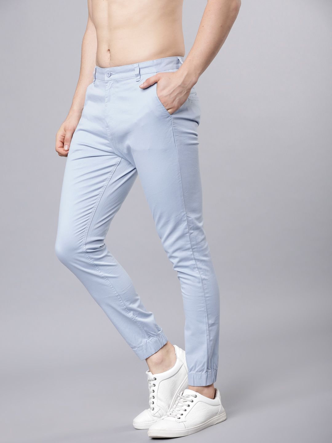 HIGHLANDER Men Blue Slim Fit Joggers