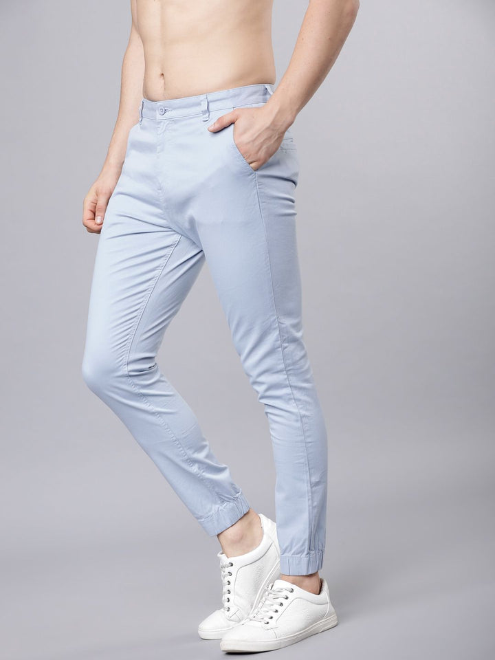 HIGHLANDER Men Blue Slim Fit Joggers