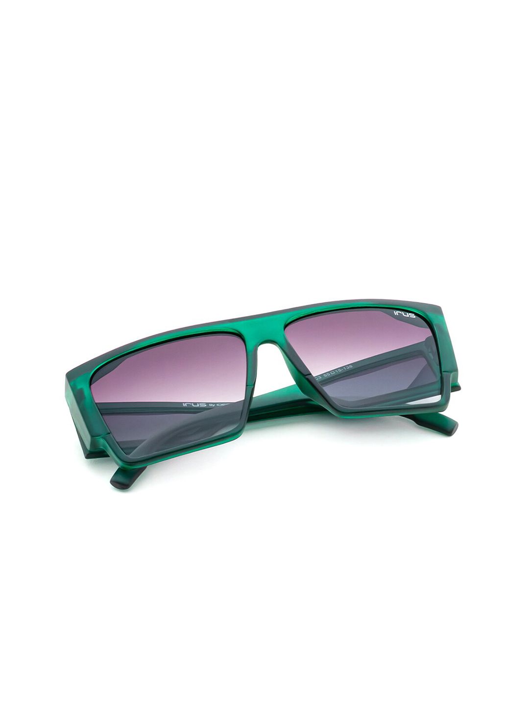 IRUS by IDEE Men Square Sunglasses with UV Protected Lens IRS1232C3SG