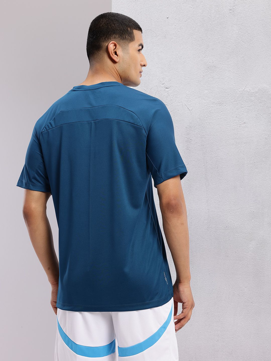 HRX by Hrithik Roshan Brand Logo Printed Rapid-Dry Training T-shirt