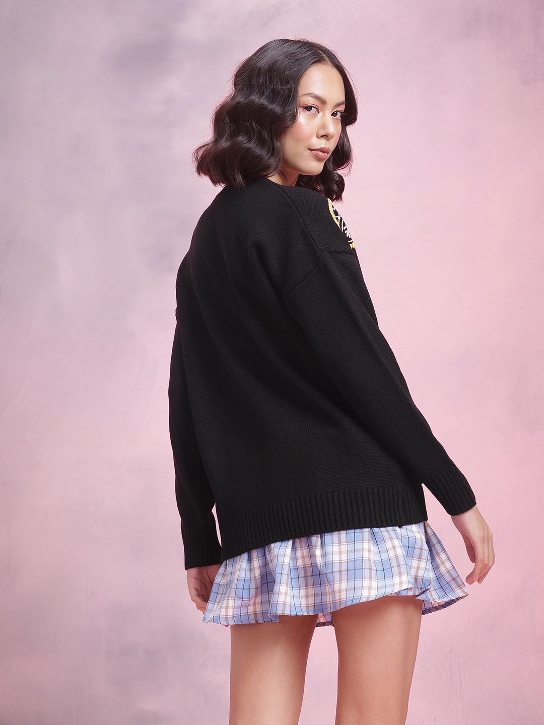 DressBerry Embroidered Cardigan