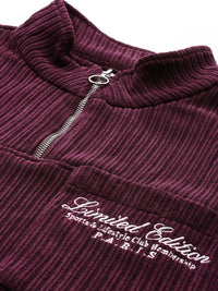The Indian Garage Co Embroidered Corduroy Sweatshirt