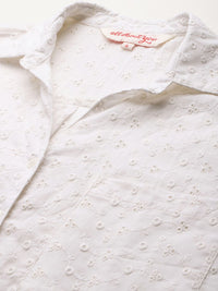 all about you Pure Cotton Schiffli Finish Co-Ords