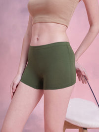 DressBerry Pack of 3 Solid Boy Shorts DRM-DB-PAN03B-TBC