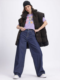 DressBerry Women Baggy Chic Straight Fit Jeans