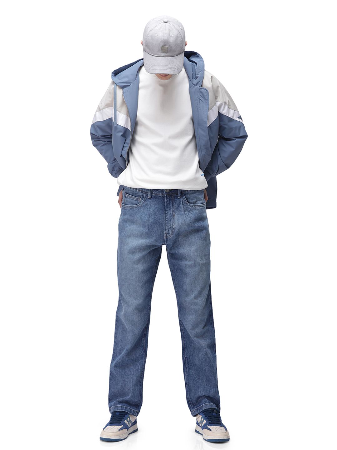 RARE RABBIT Men Comfort Relaxed Fit Stretchable Jeans