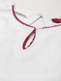 House of Pataudi Jashn Floral Printed A-Line Kurta
