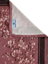 KLOTTHE Rust 400 TC King Bedsheet with 2 Pillow Covers