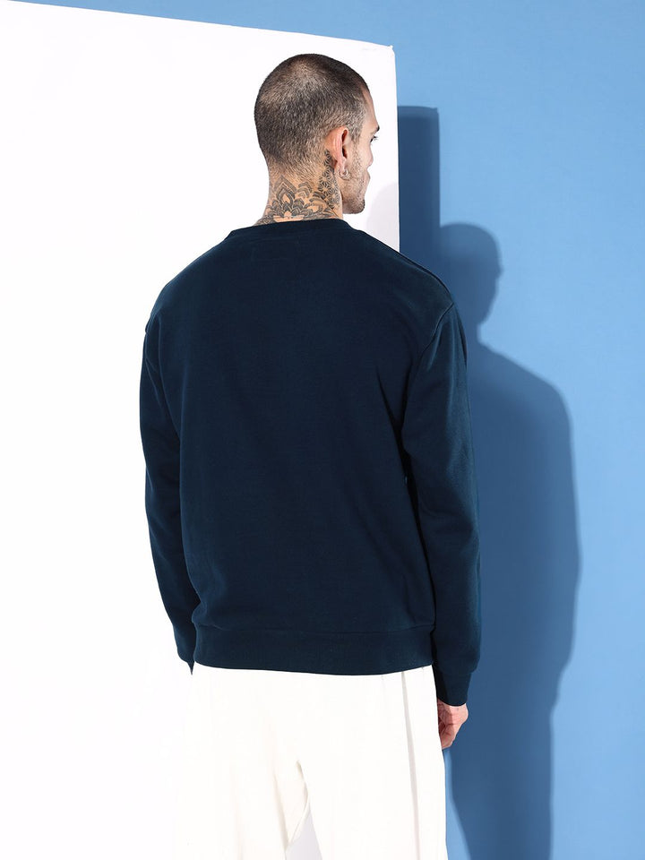 DILLINGER Men Graphic Printed Oversized Sweatshirt