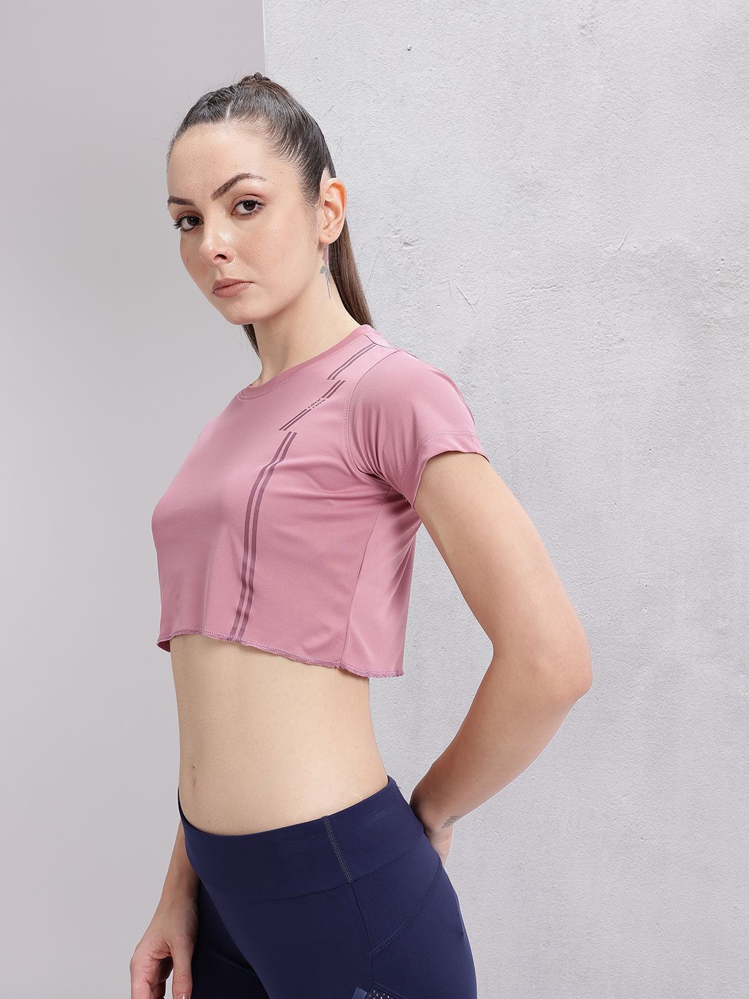 HRX by Hrithik Roshan Rapid-Dry Crop Training T-shirt
