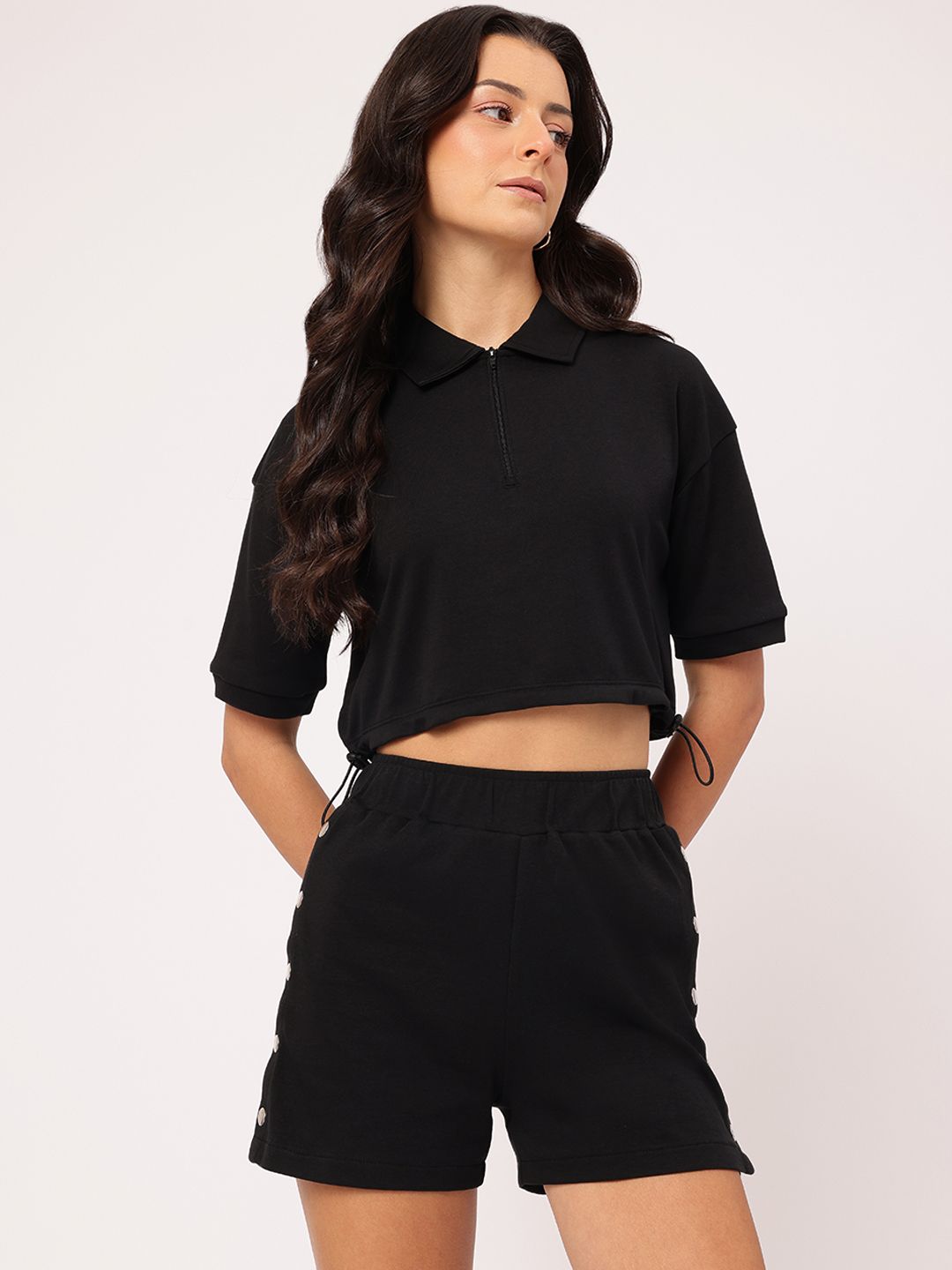 DressBerry Ease Polo Edit Crop Co-Ords
