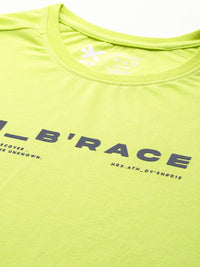 HRX by Hrithik Roshan Typography Printed Colourblocked T-Shirt