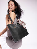 DressBerry Structured Shoulder Bag with Scarf