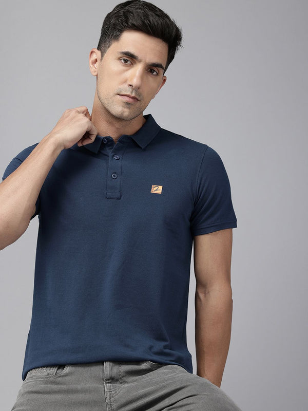SPYKAR Polo Collar Slim Fit T-shirt
