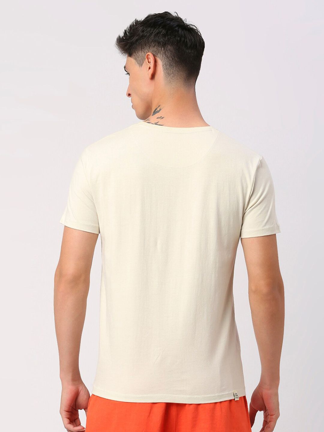 Being Human Graphic Printed Round Neck Short Sleeves T-shirt
