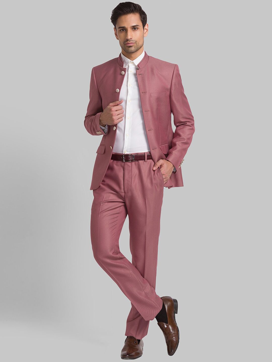 Raymond Men Single Breasted Two Piece Formal Suit