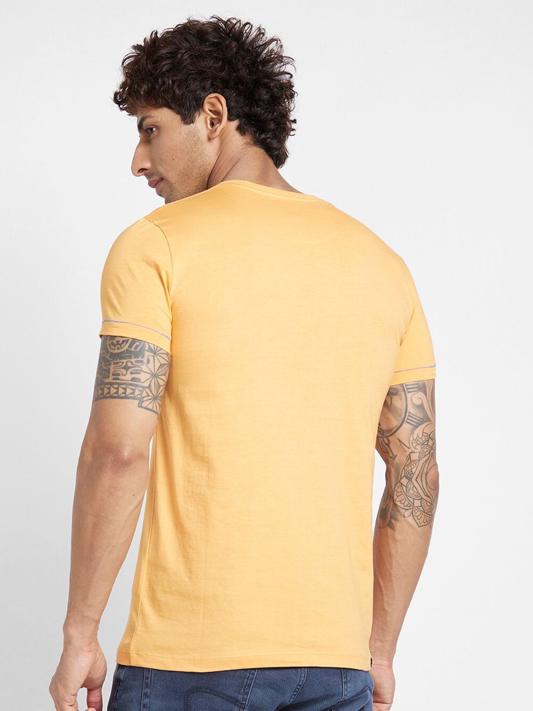 Being Human Typography Printed Round Neck T-shirt
