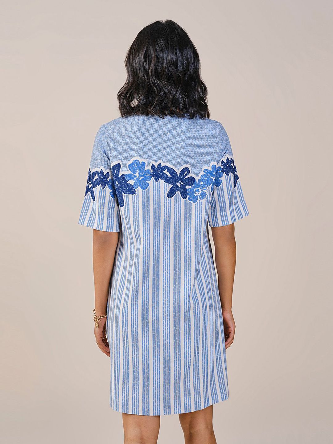AND Women V-neck A-Line Dress