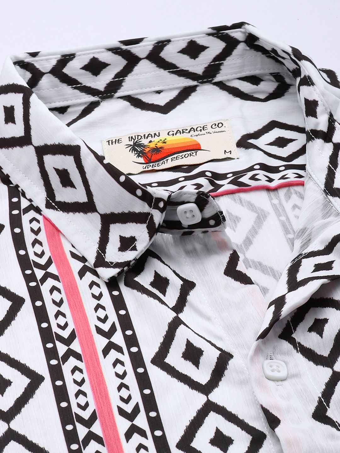 The Indian Garage Co Opaque Printed Relaxed Fit Casual Shirt