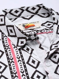 The Indian Garage Co Opaque Printed Relaxed Fit Casual Shirt