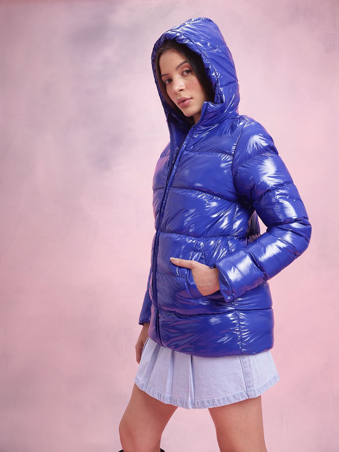 DressBerry Hooded Puffer Jacket