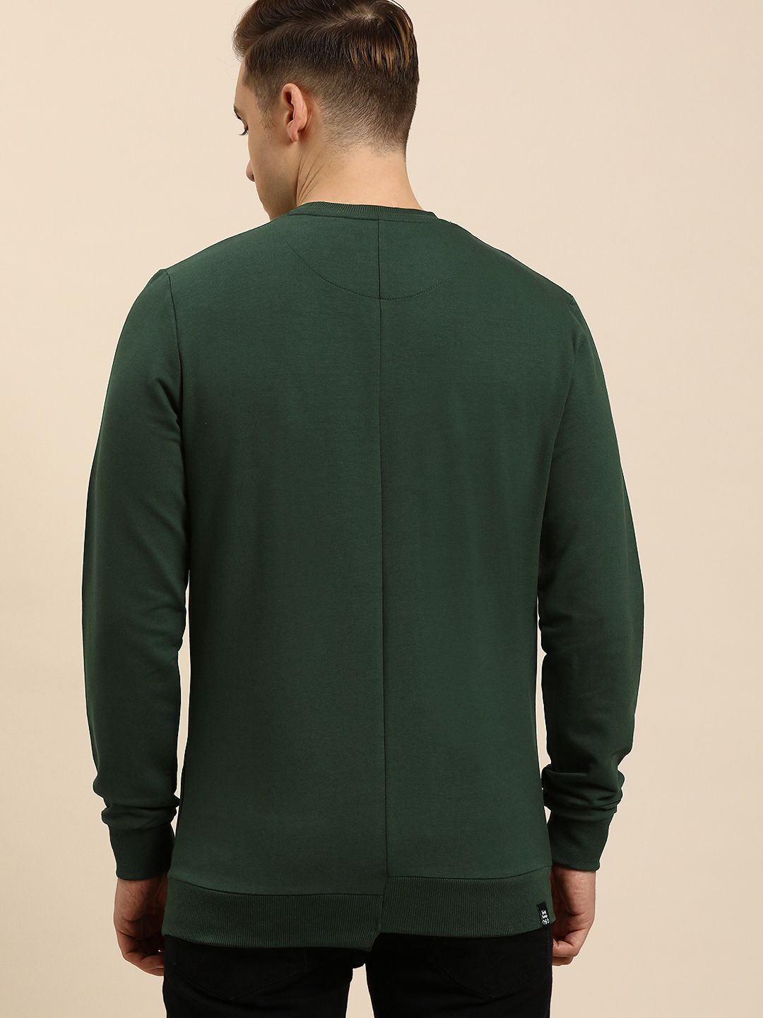 Being Human Men Brand Logo Printed Pullover Sweatshirt