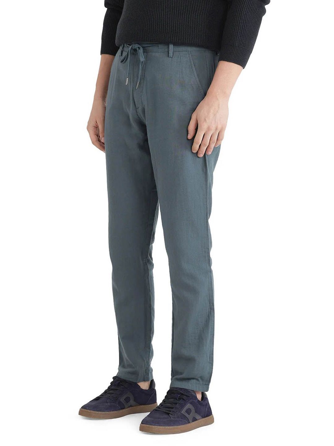 RARE RABBIT Men Tailored Regular Fit Chinos Trousers