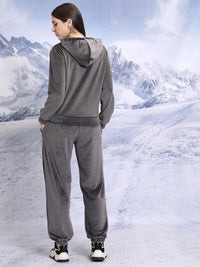 Tokyo Talkies Hooded Regular Sweatshirt With Joggers