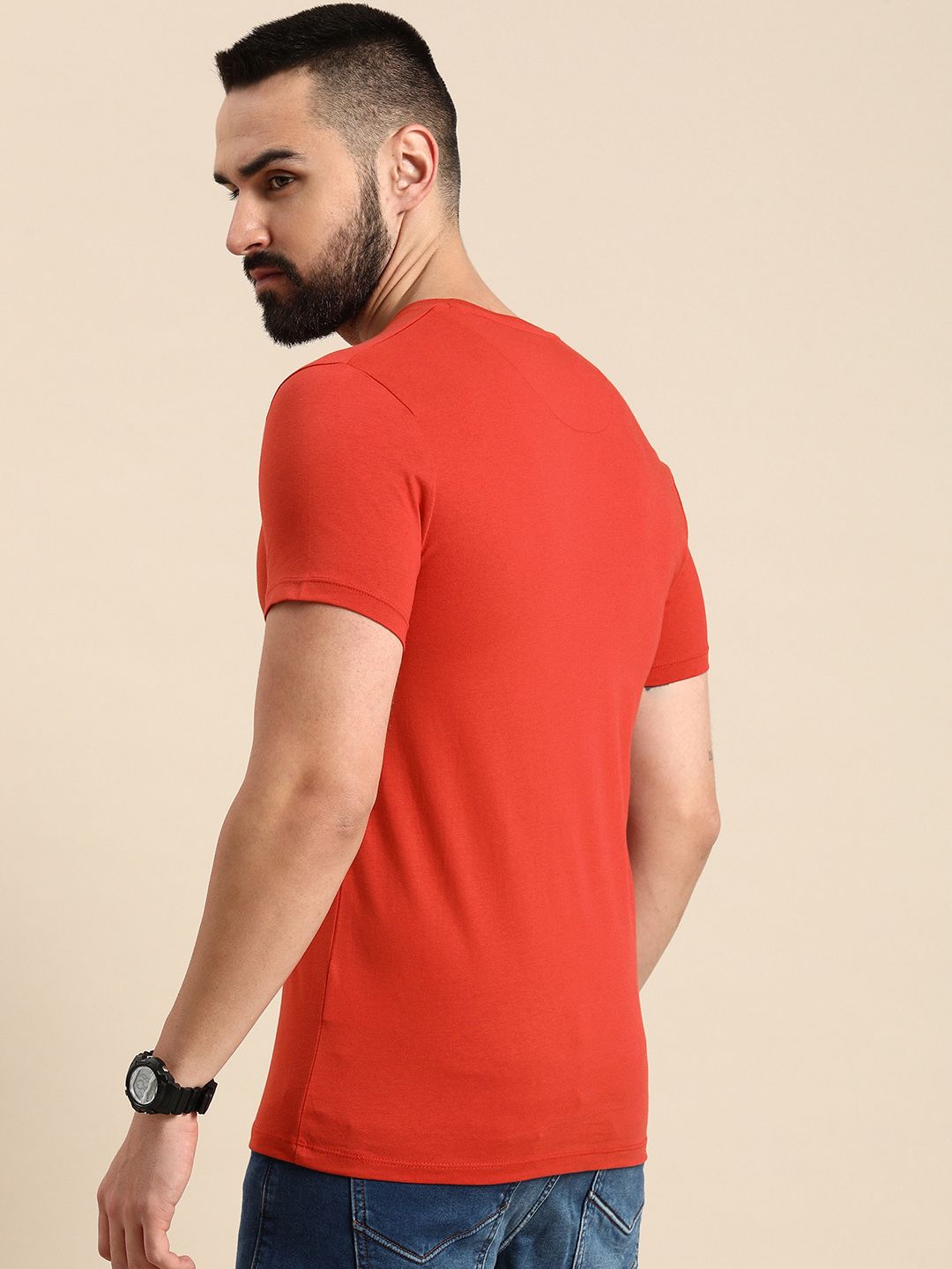 Being Human Graphic Printed Pure Cotton T-shirt