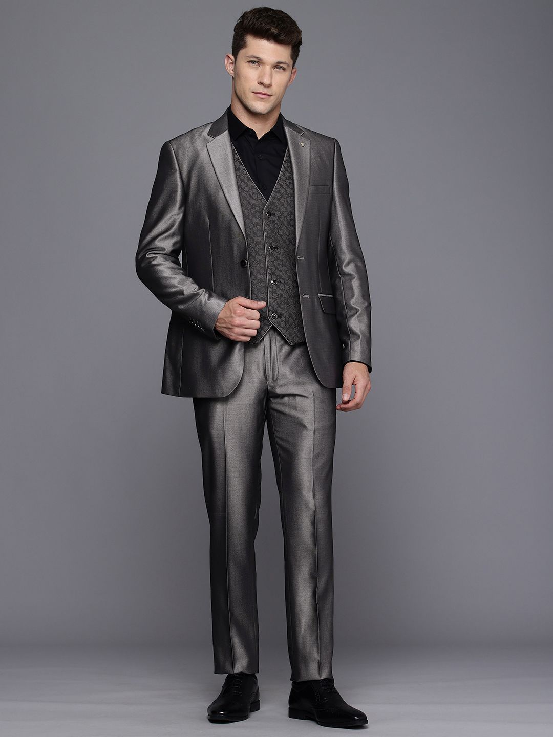 Raymond Contemporary Fit 3 Piece Party Suit