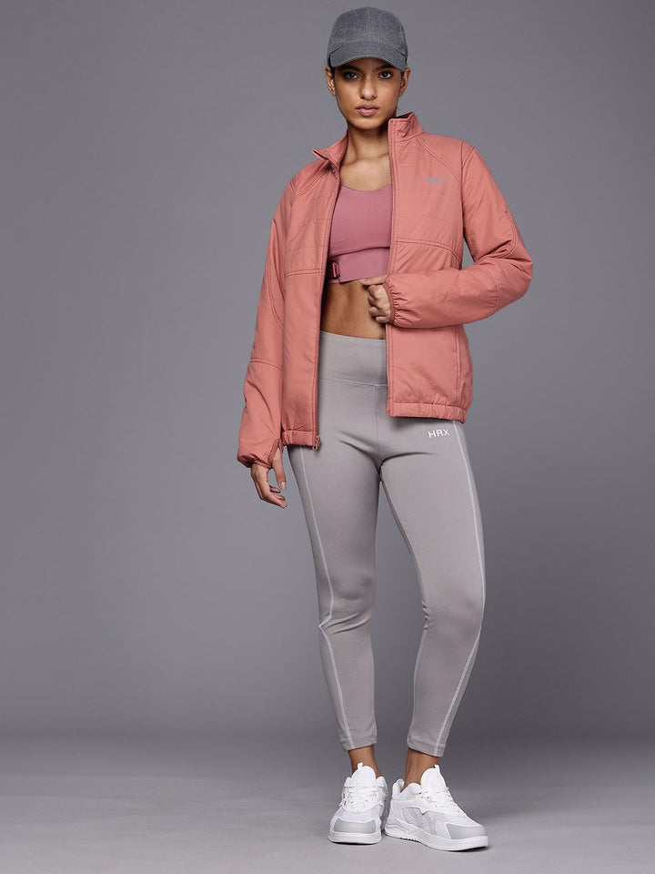HRX oleh Hrithik Roshan Runonclouds Finish Antimicrobial Rapid-Dry Running Padded Jacket